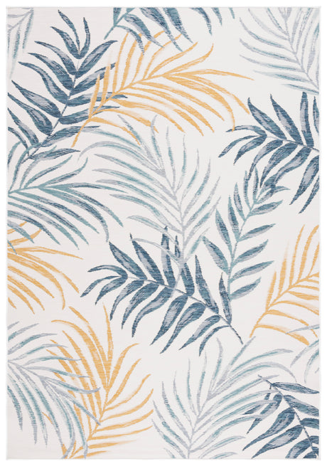 Safavieh Sunrise Sun670A Ivory/Blue Gold Rug.