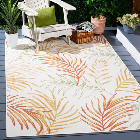 Safavieh Sunrise Sun670B Ivory/Rust Sage Rug.