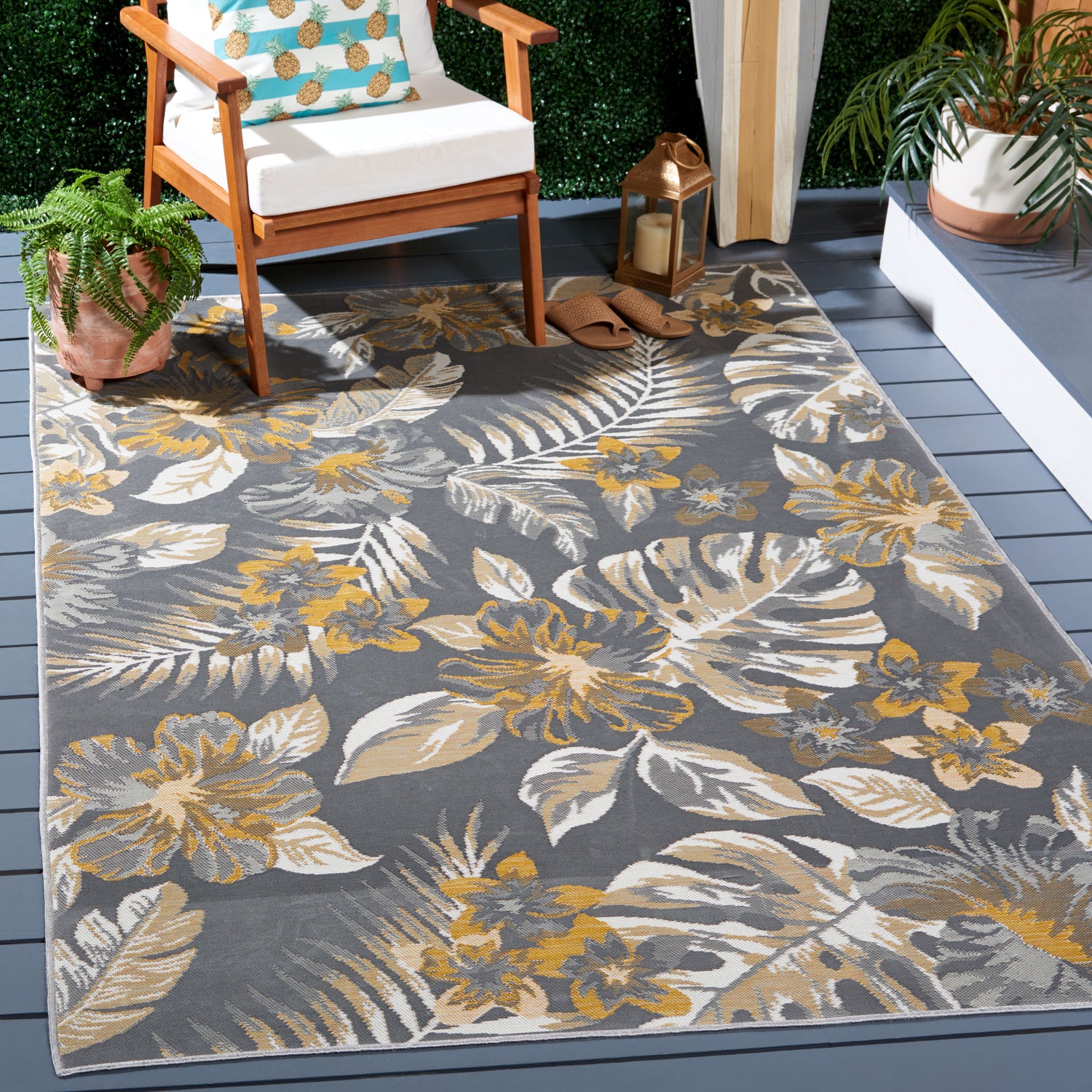 Safavieh Sunrise Sun671B Ivory/Grey Gold Rug.