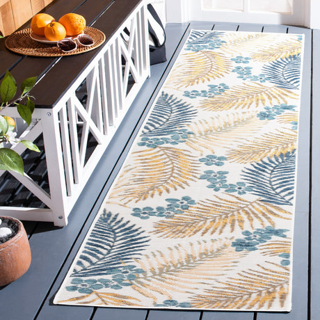 Safavieh Sunrise Sun675A Ivory/Blue Gold Rug.