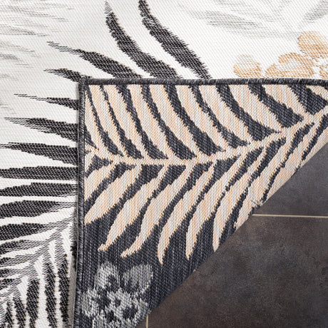 Safavieh Sunrise Sun675B Ivory/Grey Black Rug.