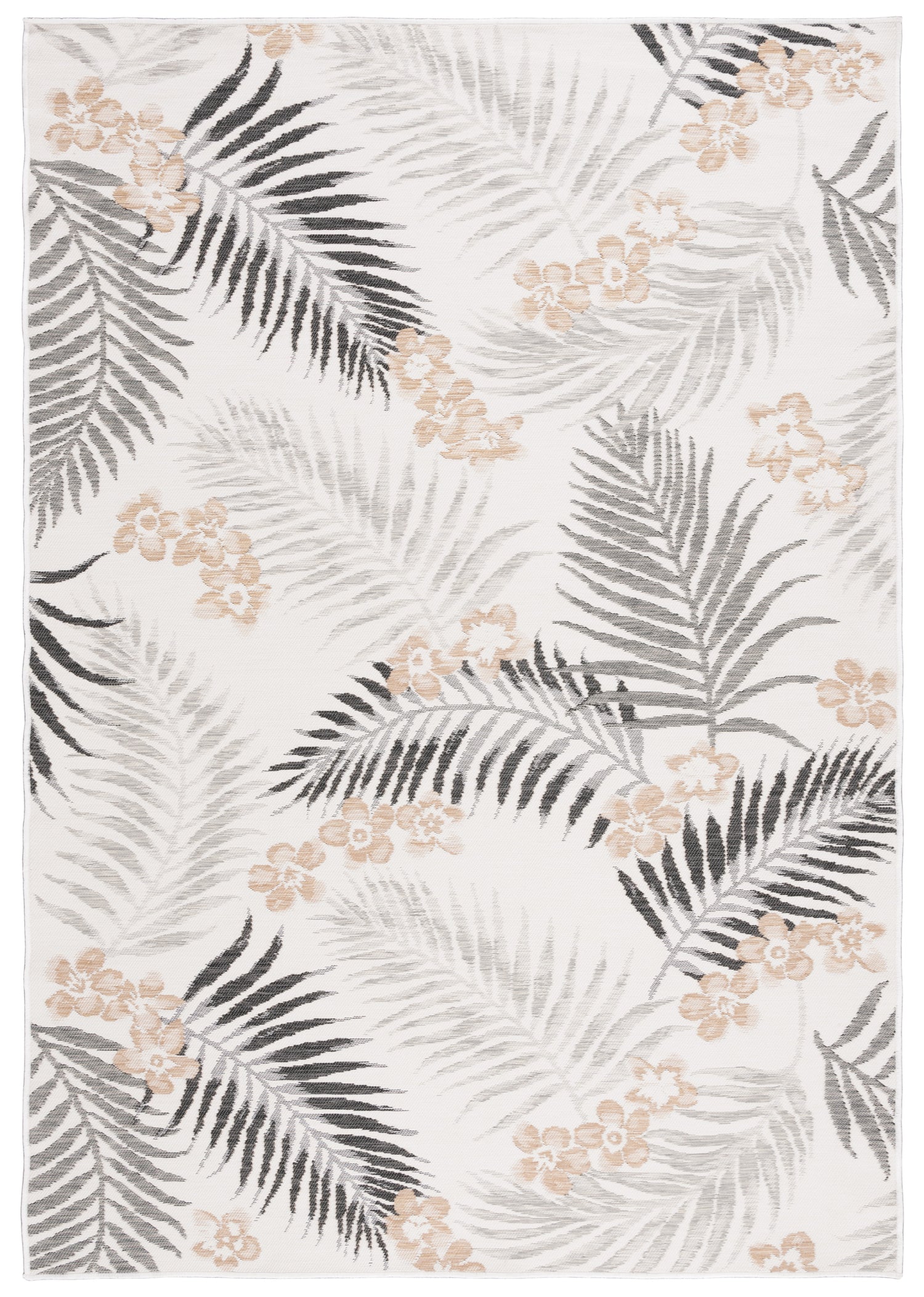 Safavieh Sunrise Sun675B Ivory/Grey Black Rug.