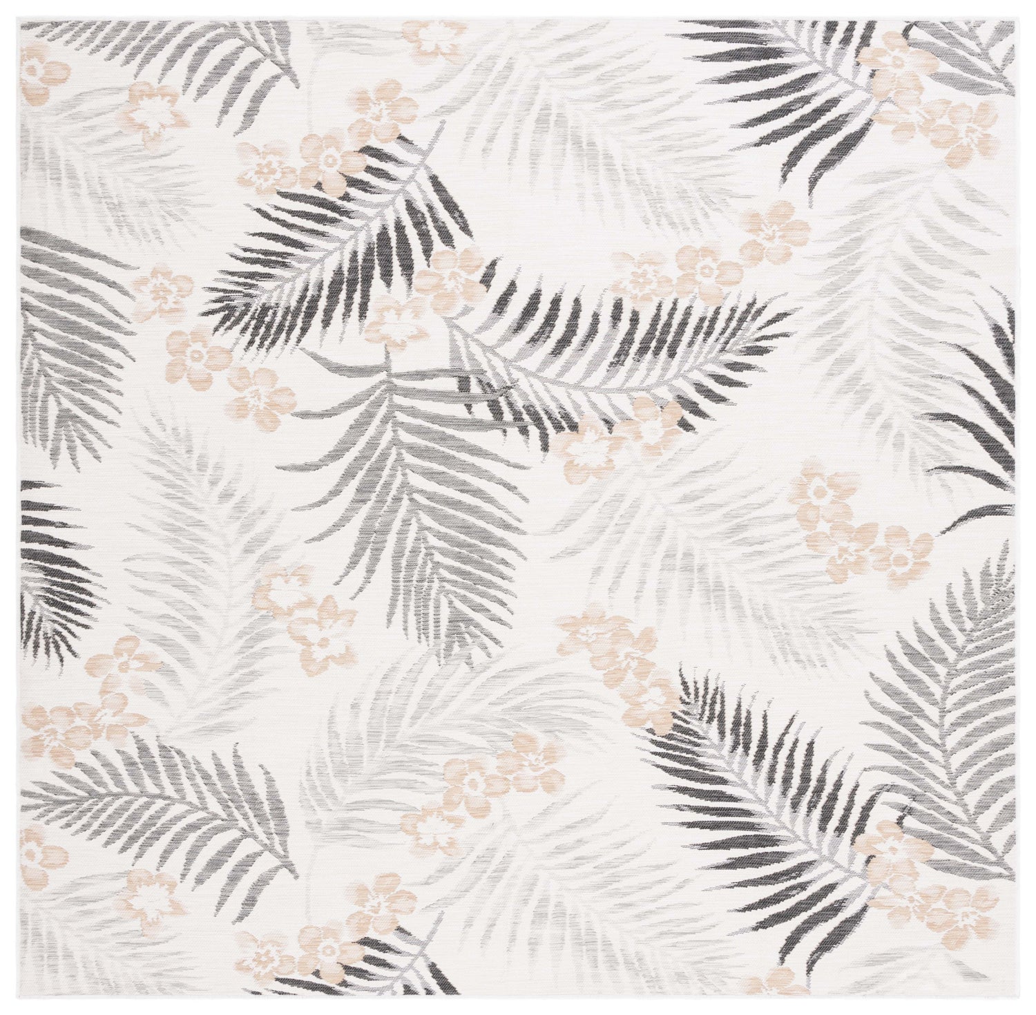 Safavieh Sunrise Sun675B Ivory/Grey Black Rug.