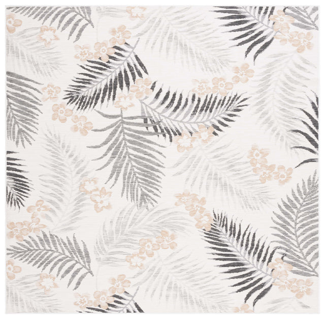 Safavieh Sunrise Sun675B Ivory/Grey Black Rug.