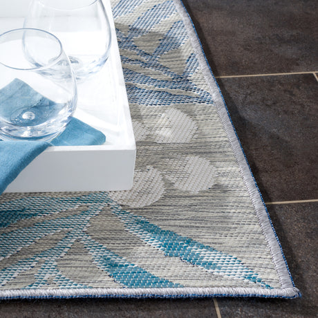 Safavieh Sunrise Sun675F Grey/Blue Ivory Rug.