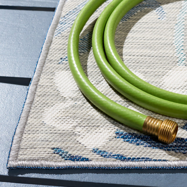 Safavieh Sunrise Sun675F Grey/Blue Ivory Rug.