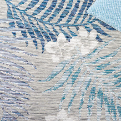 Safavieh Sunrise Sun675F Grey/Blue Ivory Rug.