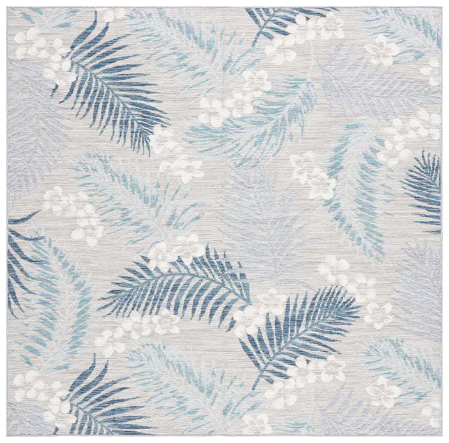 Safavieh Sunrise Sun675F Grey/Blue Ivory Rug.