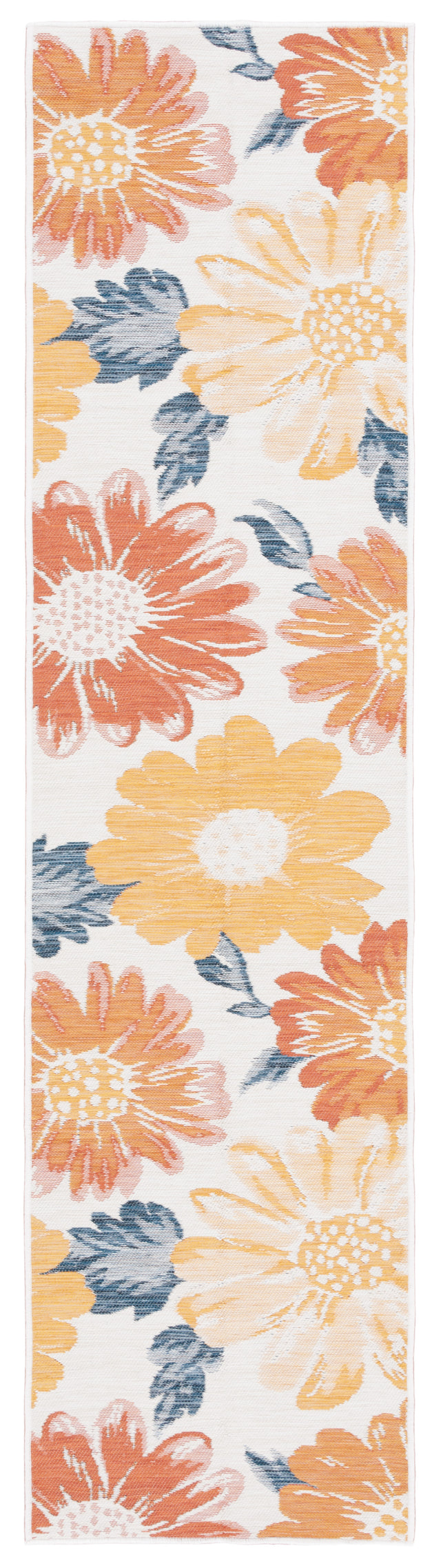 Safavieh Sunrise Sun689A Ivory/Rust Gold Rug.