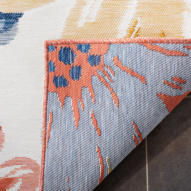 Safavieh Sunrise Sun689A Ivory/Rust Gold Rug.