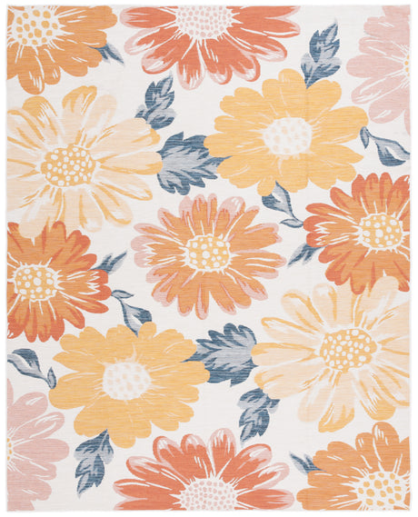 Safavieh Sunrise Sun689A Ivory/Rust Gold Rug.