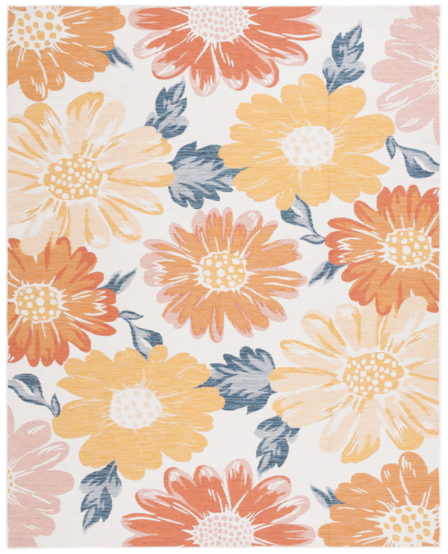 Safavieh Sunrise Sun689A Ivory/Rust Gold Rug.