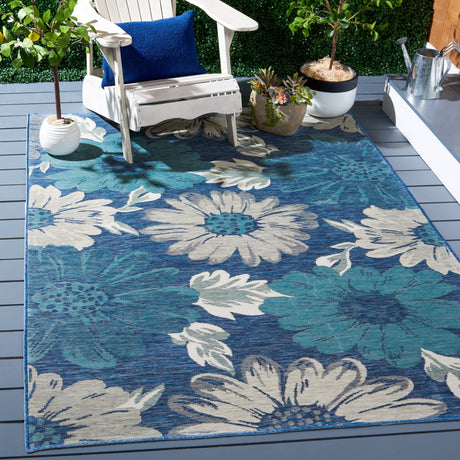 Safavieh Sunrise Sun689B Ivory/Blue Grey Rug.