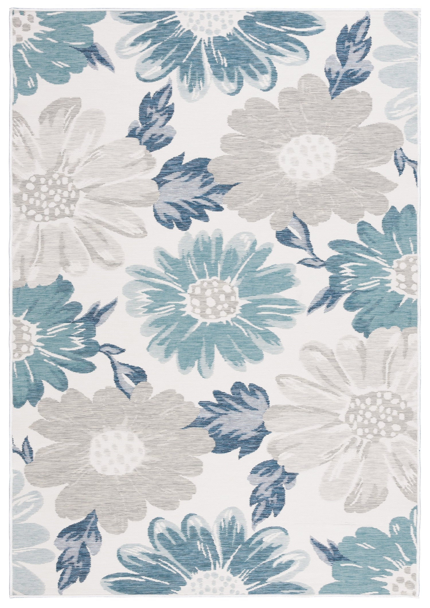 Safavieh Sunrise Sun689B Ivory/Blue Grey Rug.