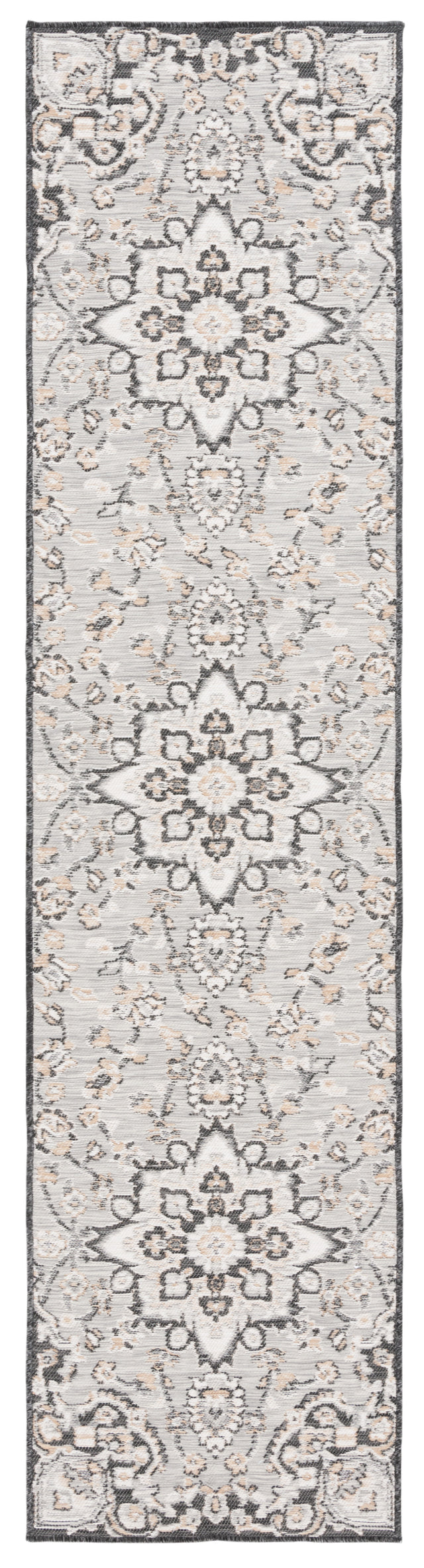 Safavieh Sunrise Sun696F Grey/Beige Black Rug.