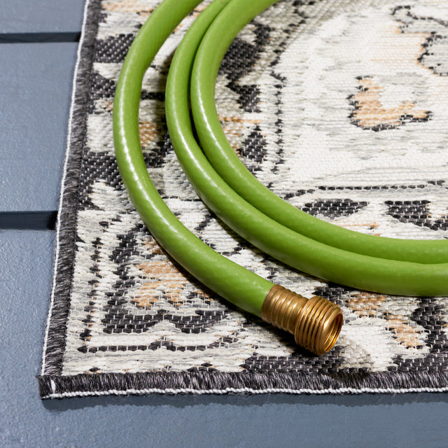 Safavieh Sunrise Sun696F Grey/Beige Black Rug.