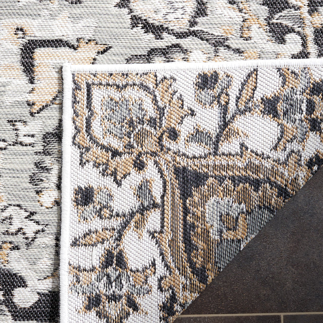 Safavieh Sunrise Sun696F Grey/Beige Black Rug.