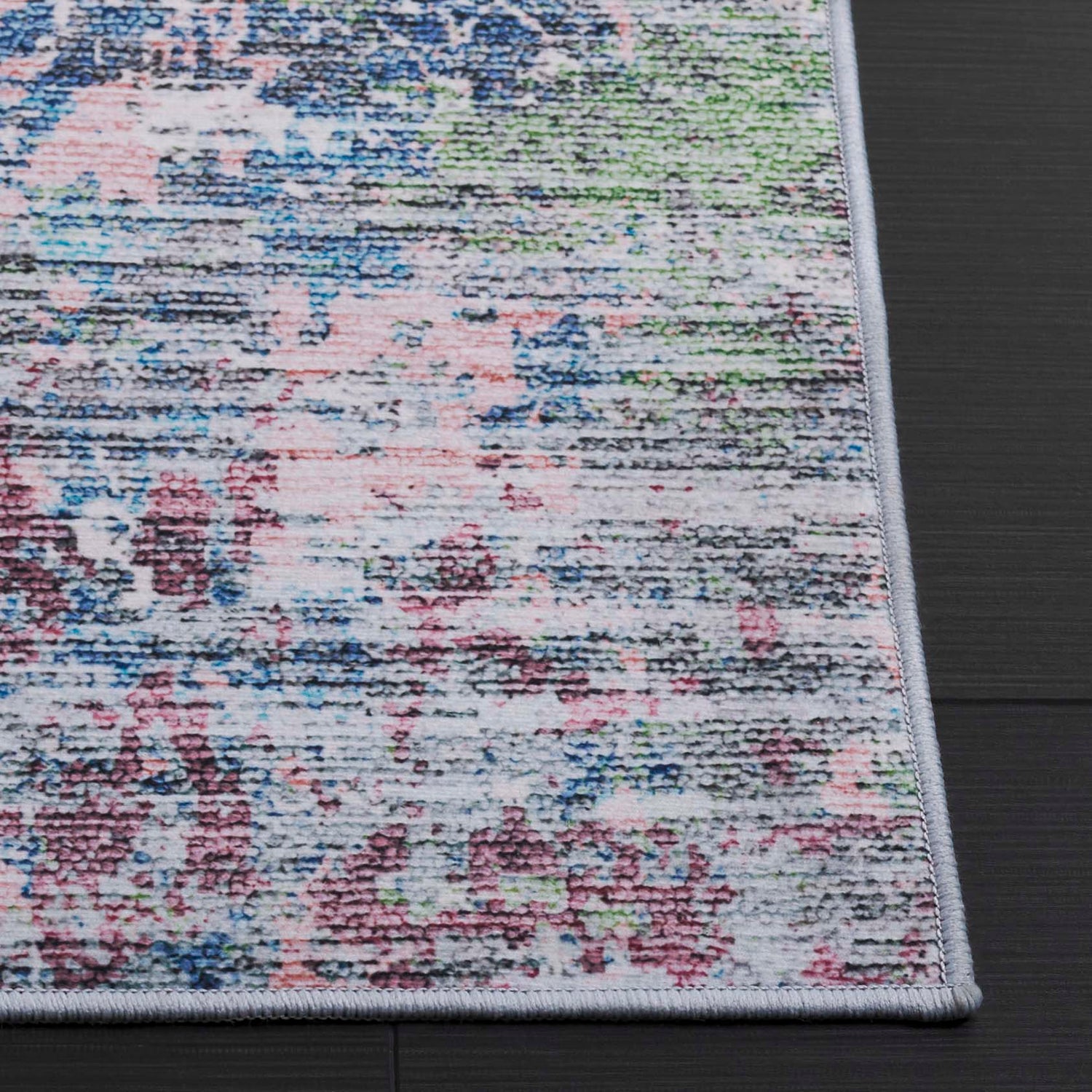 Safavieh Tacoma Tac944U Plum/Green Rug.