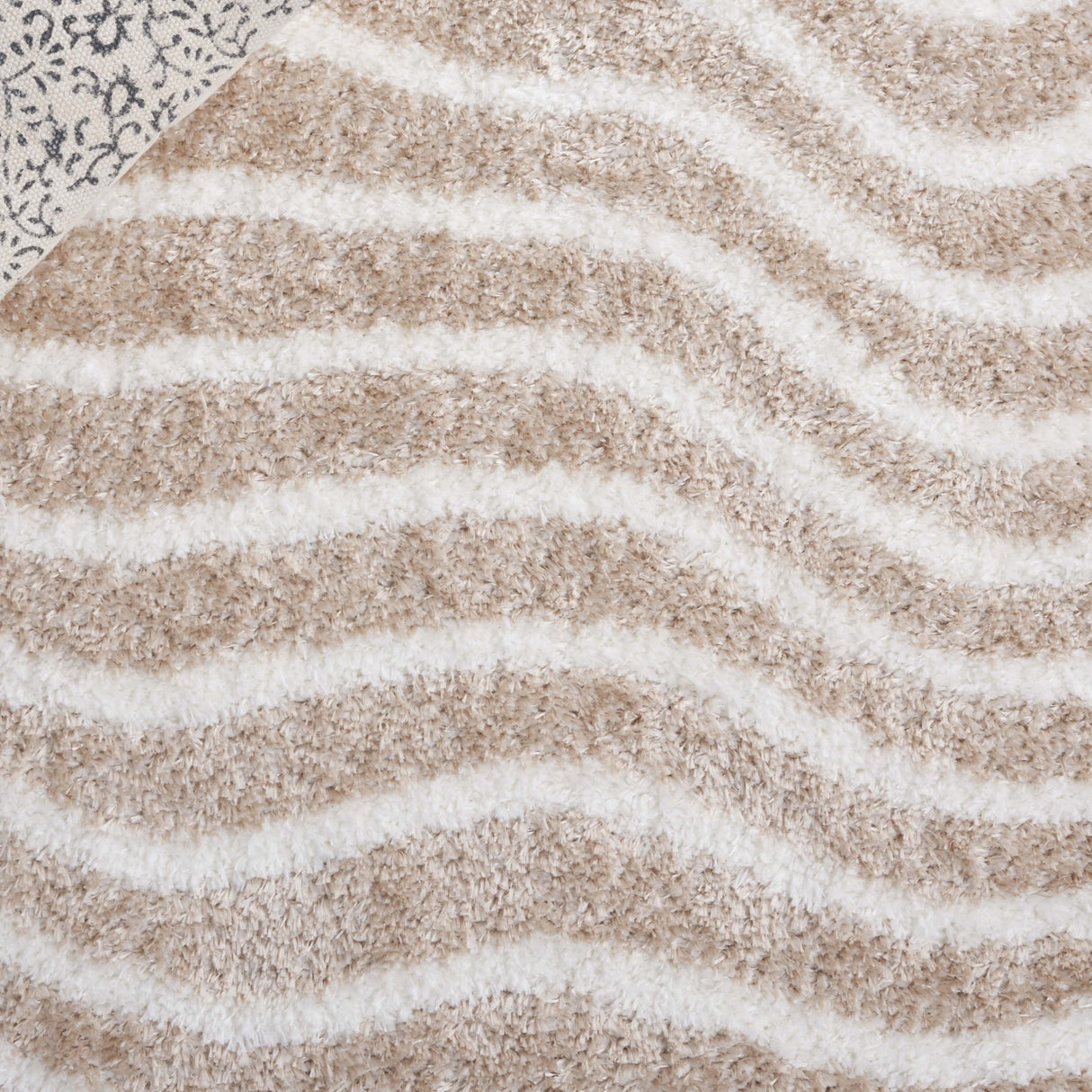Safavieh Tahoe Shag Tho680D Gold/Ivory Rug.