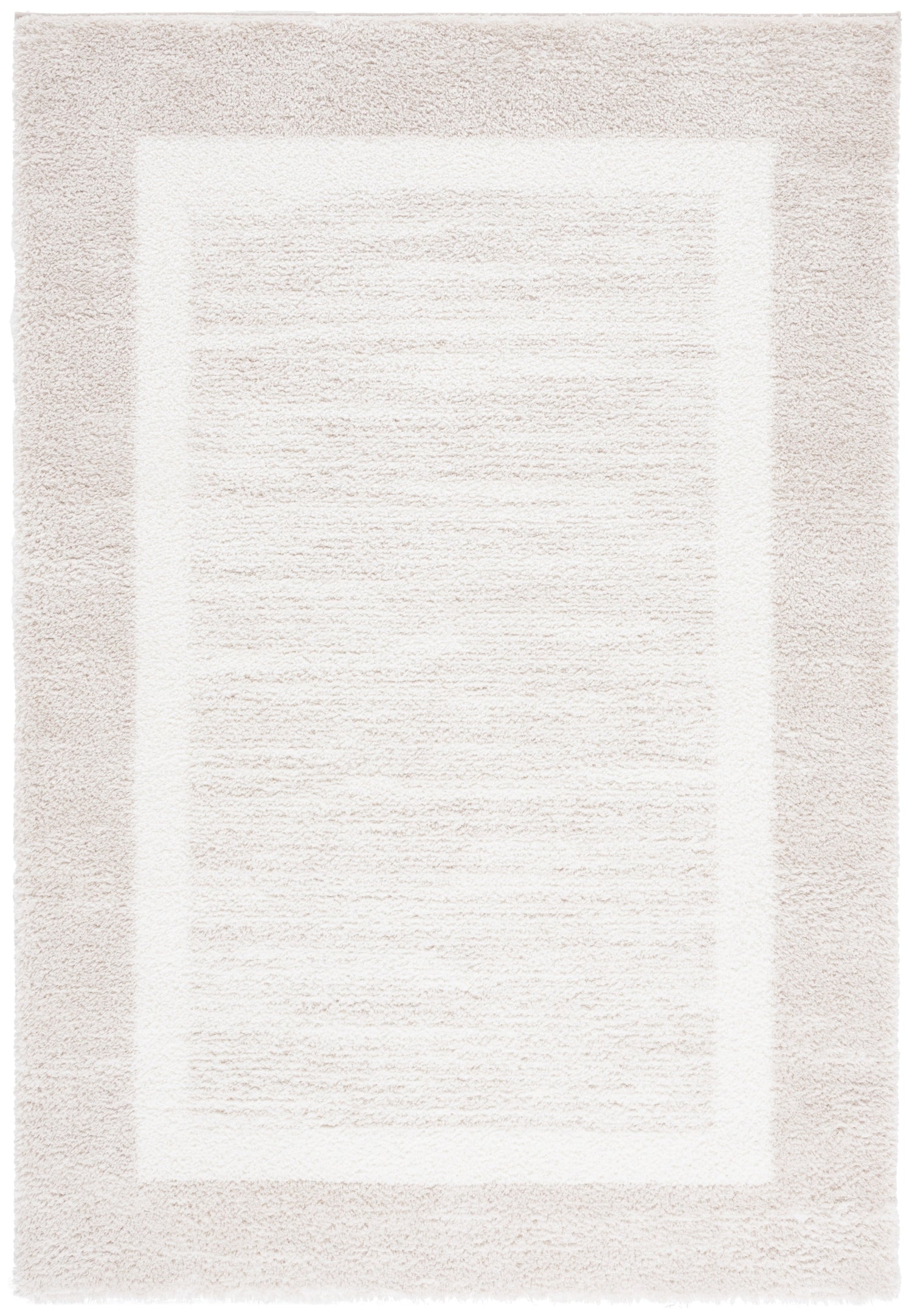 Safavieh Tahoe Shag Tho682B Beige/Ivory Rug.