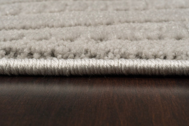 Dynamic Rugs Timeless 6925 Power Loomed Modern Grey/Light Grey Rug