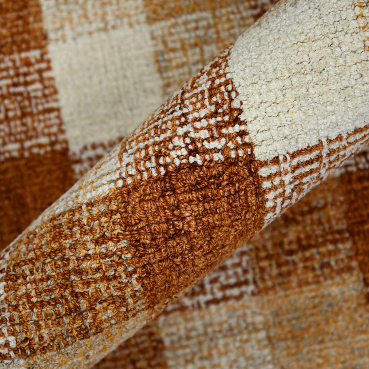 Amer Tartan TRA-10 Orange area rug - color swatch view