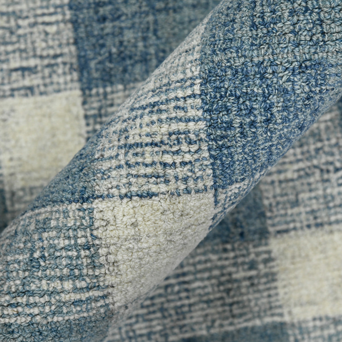 Amer Tartan TRA-11 Blue area rug - color swatch view