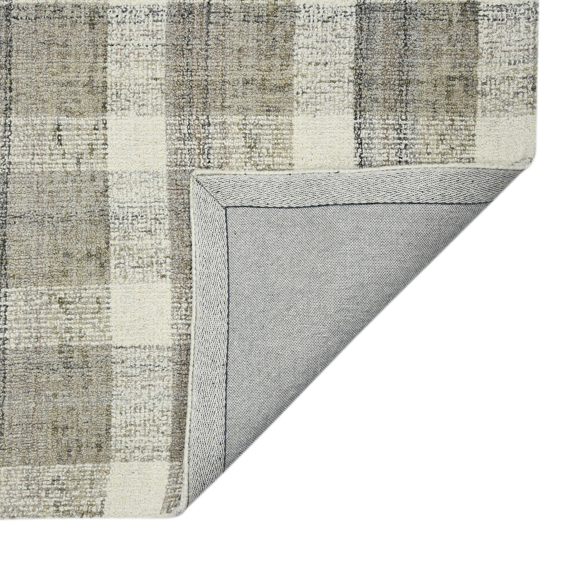 Amer Tartan TRA-4 Sand area rug - back view