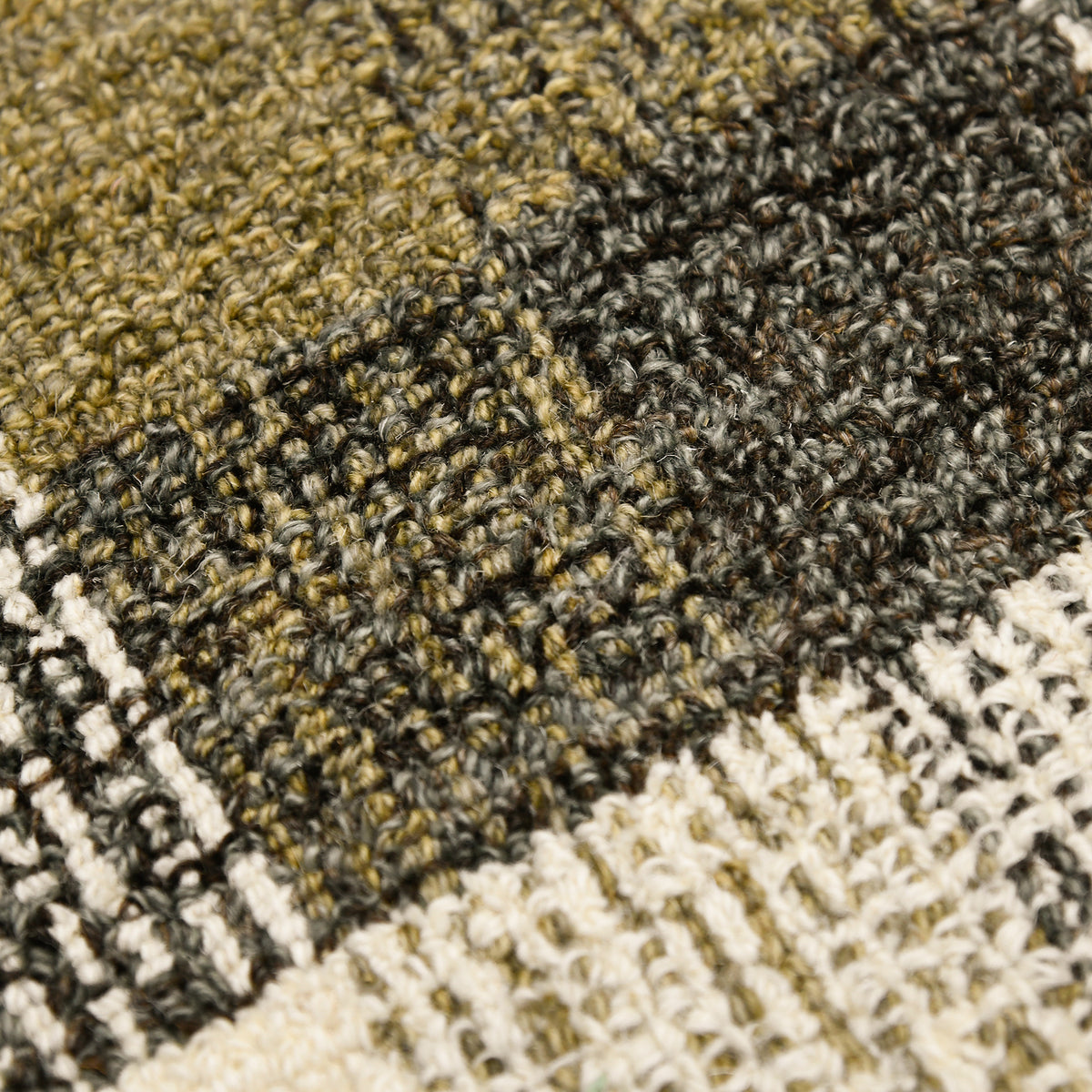 Amer Tartan TRA-5 Khaki area rug - close-up view