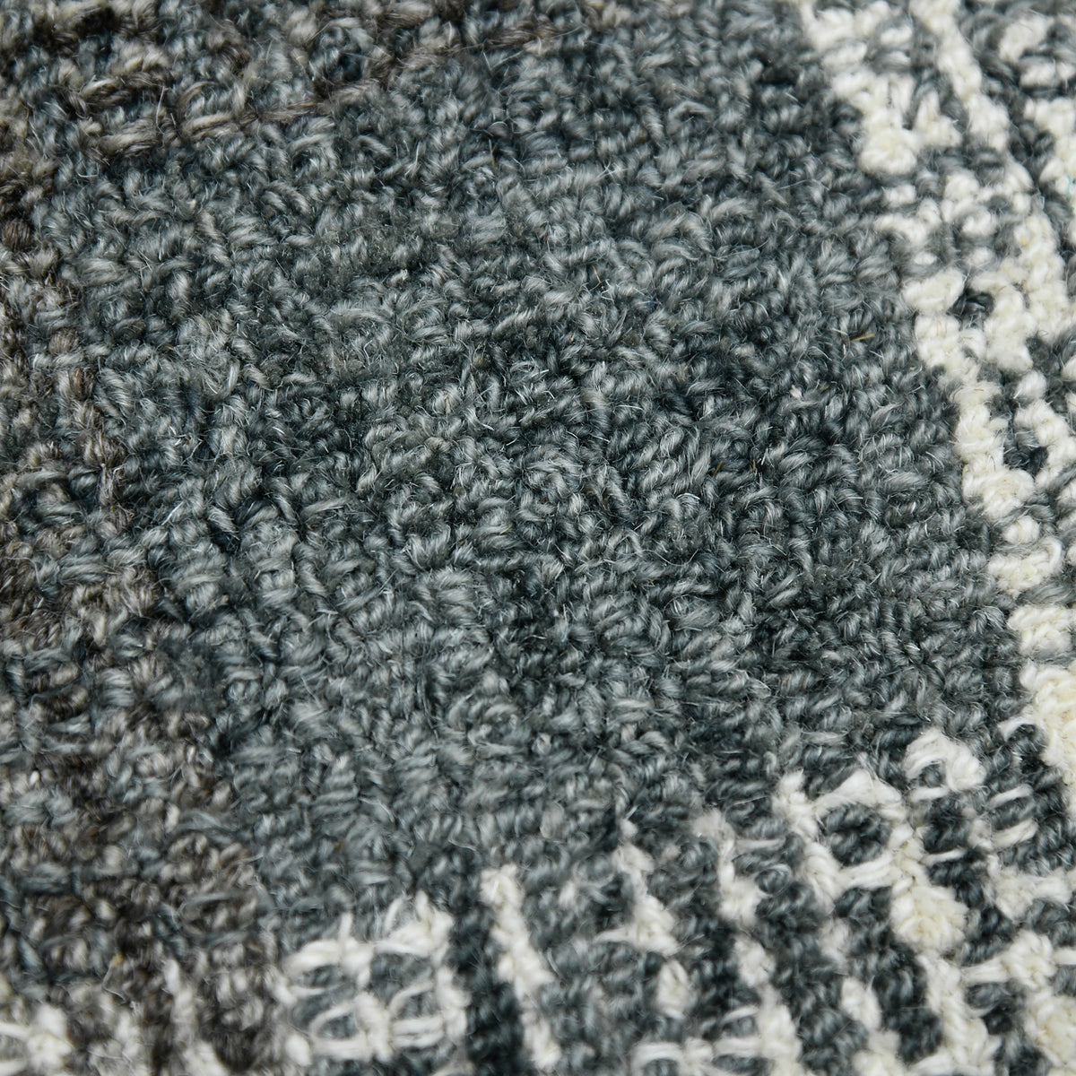 Amer Tartan TRA-8 Dark Gray area rug - close-up view