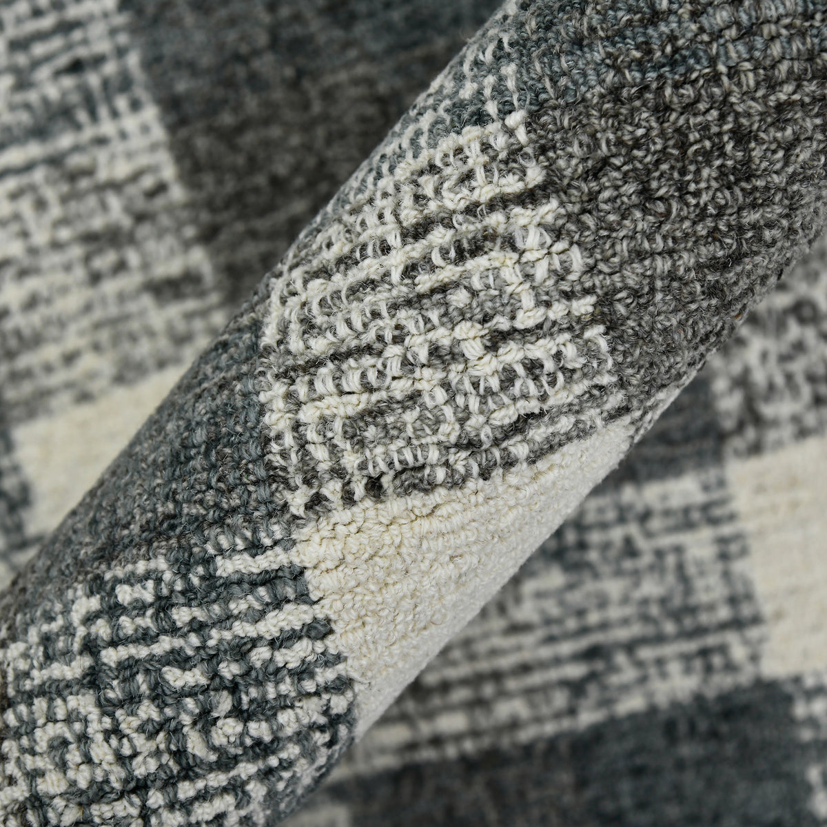 Amer Tartan TRA-8 Dark Gray area rug - color swatch view