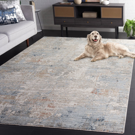 Safavieh Treasure Tre450F Grey/Blue Rug.