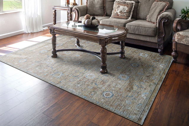 Dynamic Rugs Trevi 13251 Power Loomed Transitional Beige/Cream Rug