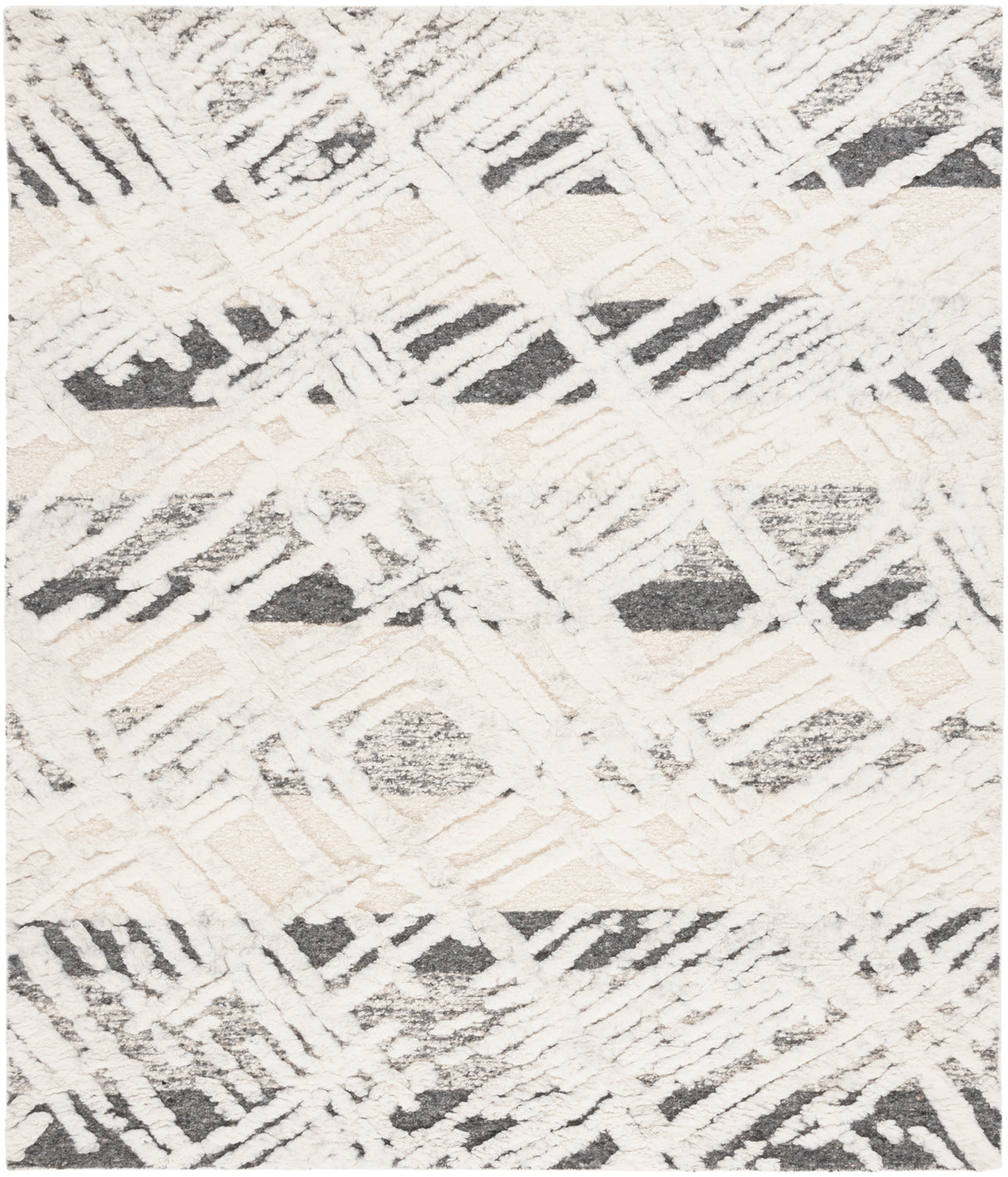 Safavieh Tribeca Tri110F Grey/Ivory Rug.
