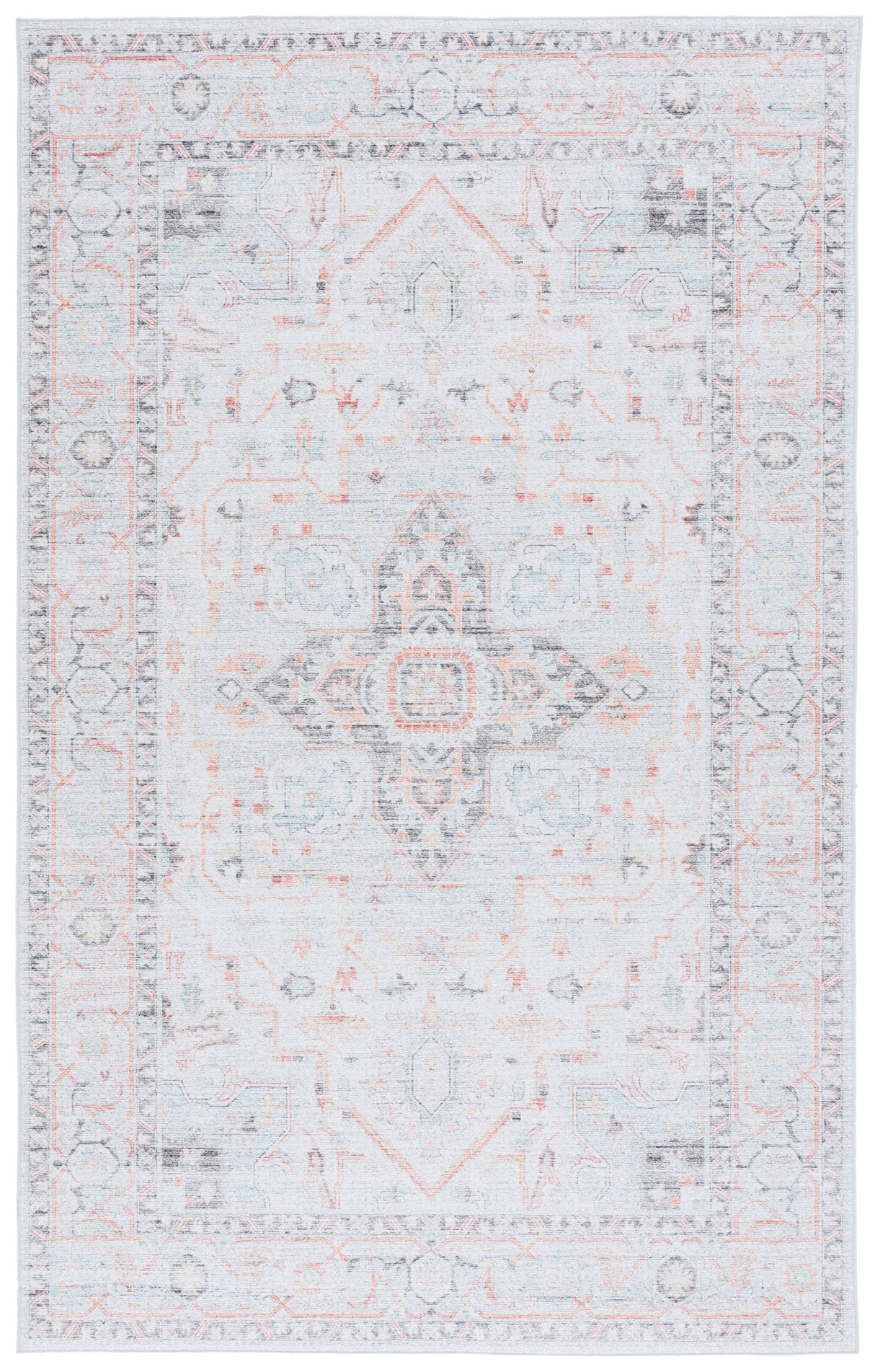 Safavieh Tucson Tsn913F Light Grey/Light Green Rug.