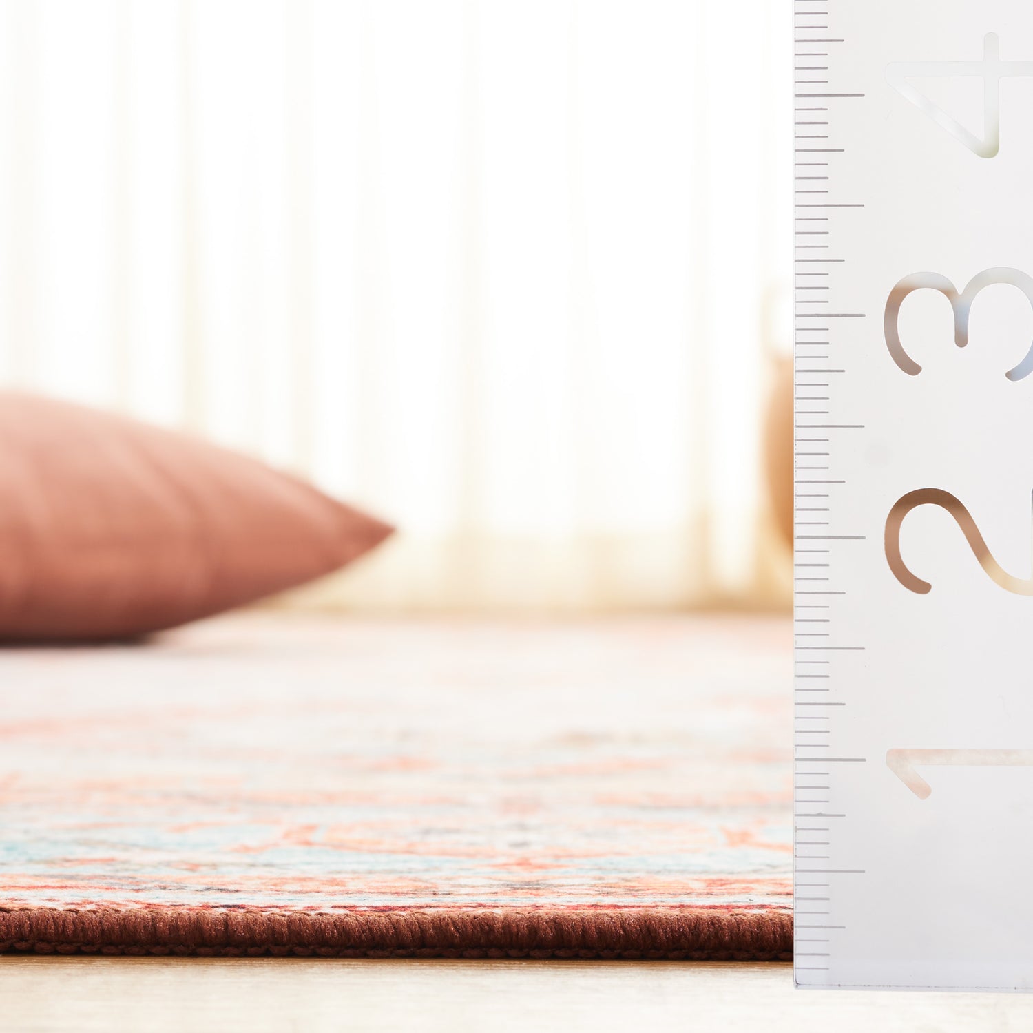 Safavieh Tucson Tsn928K Turquoise/Rust Rug.