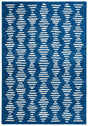 Safavieh Tulum Tul644N Navy/Ivory Rug.