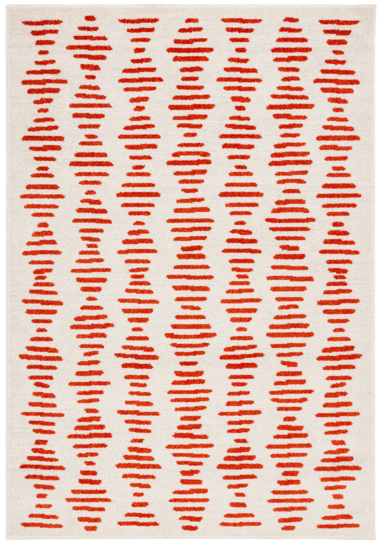 Safavieh Tulum Tul644Q Ivory/Rust Rug.