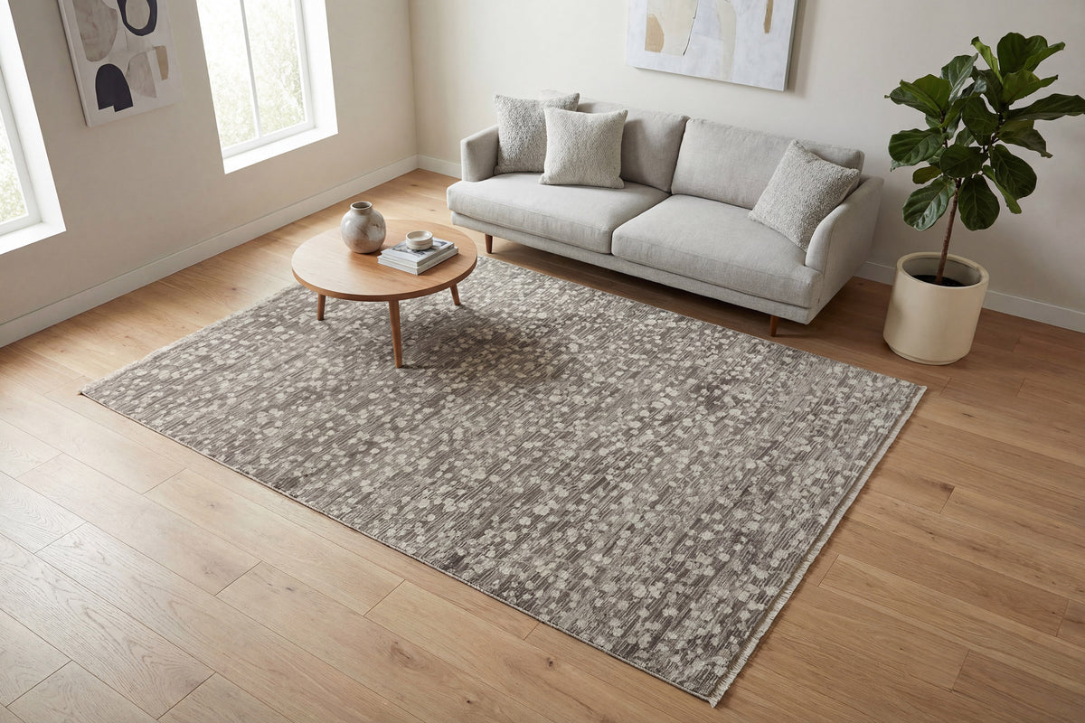 Dynamic Rugs Valeria 10522 Power Loomed Modern Brown/Grey/Ivory Rug