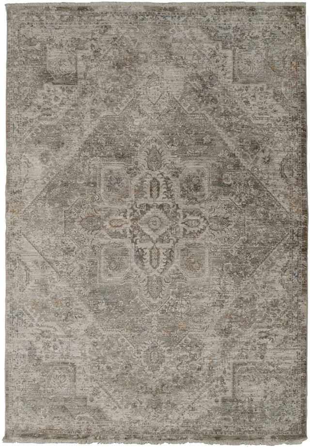 Dynamic Rugs Valeria 10524 Power Loomed Transitional Ivory/Beige/Multi Rug