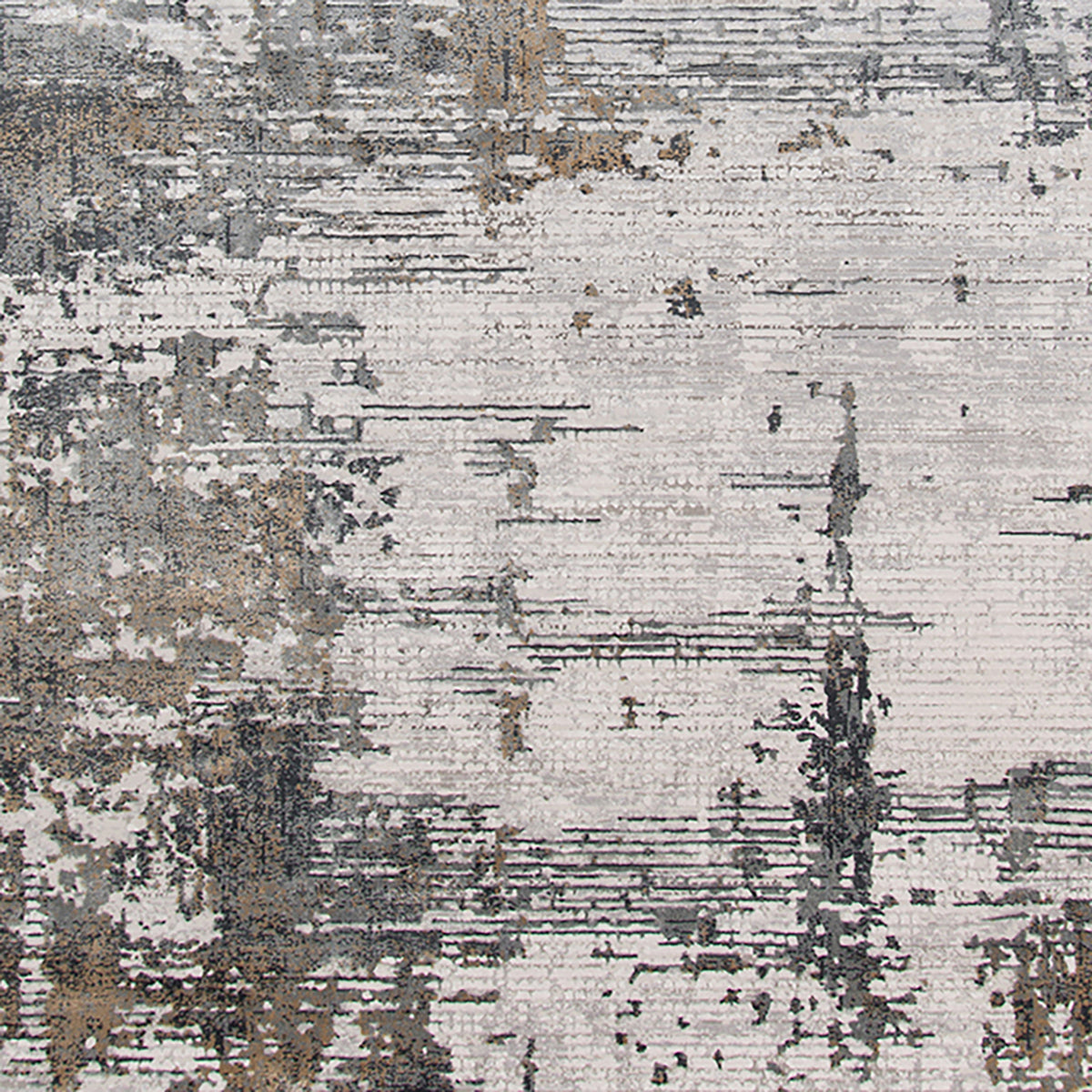 Amer Venice VEN-2 Ivory / Gold area rug - color swatch view