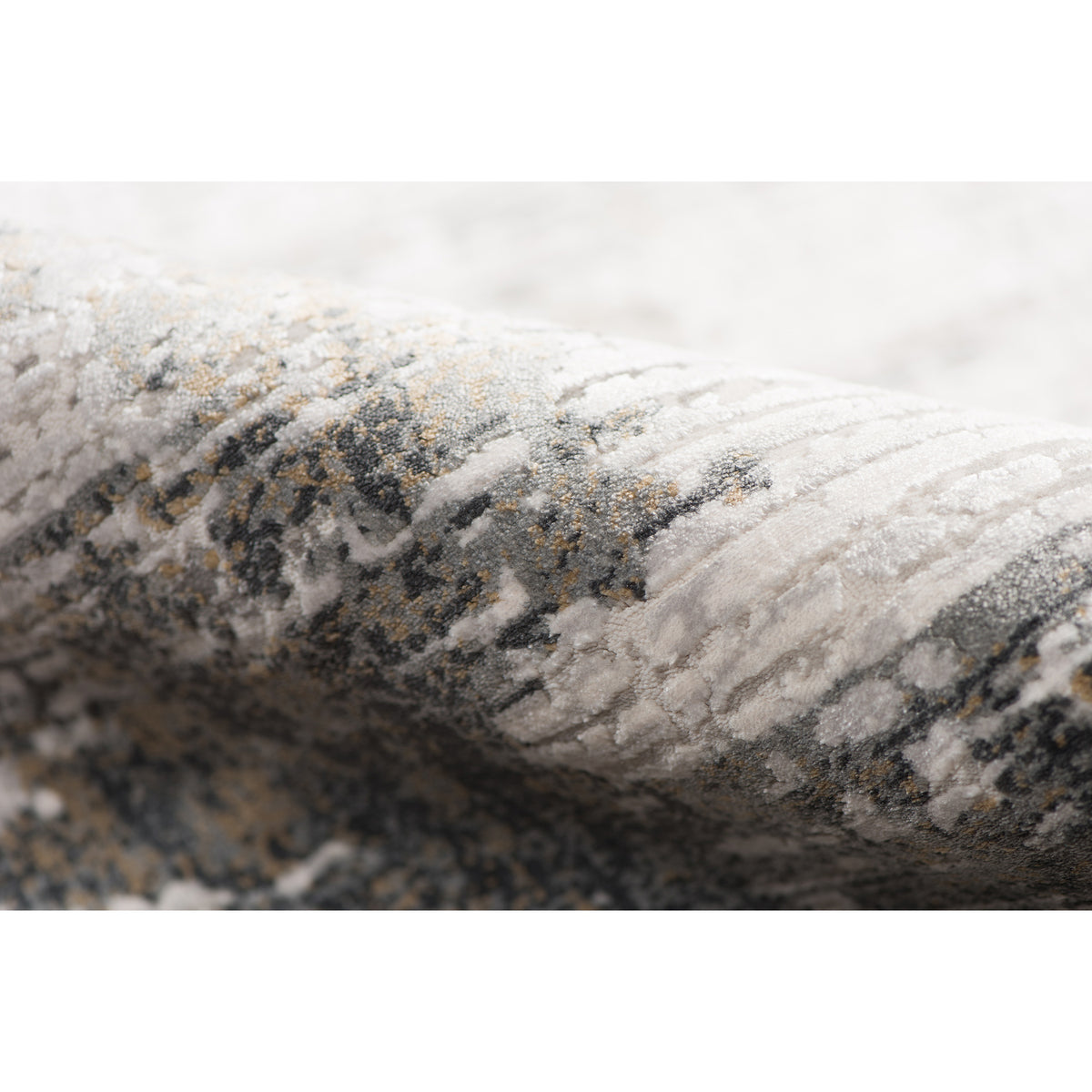 Amer Venice VEN-2 Ivory / Gold area rug - color swatch view