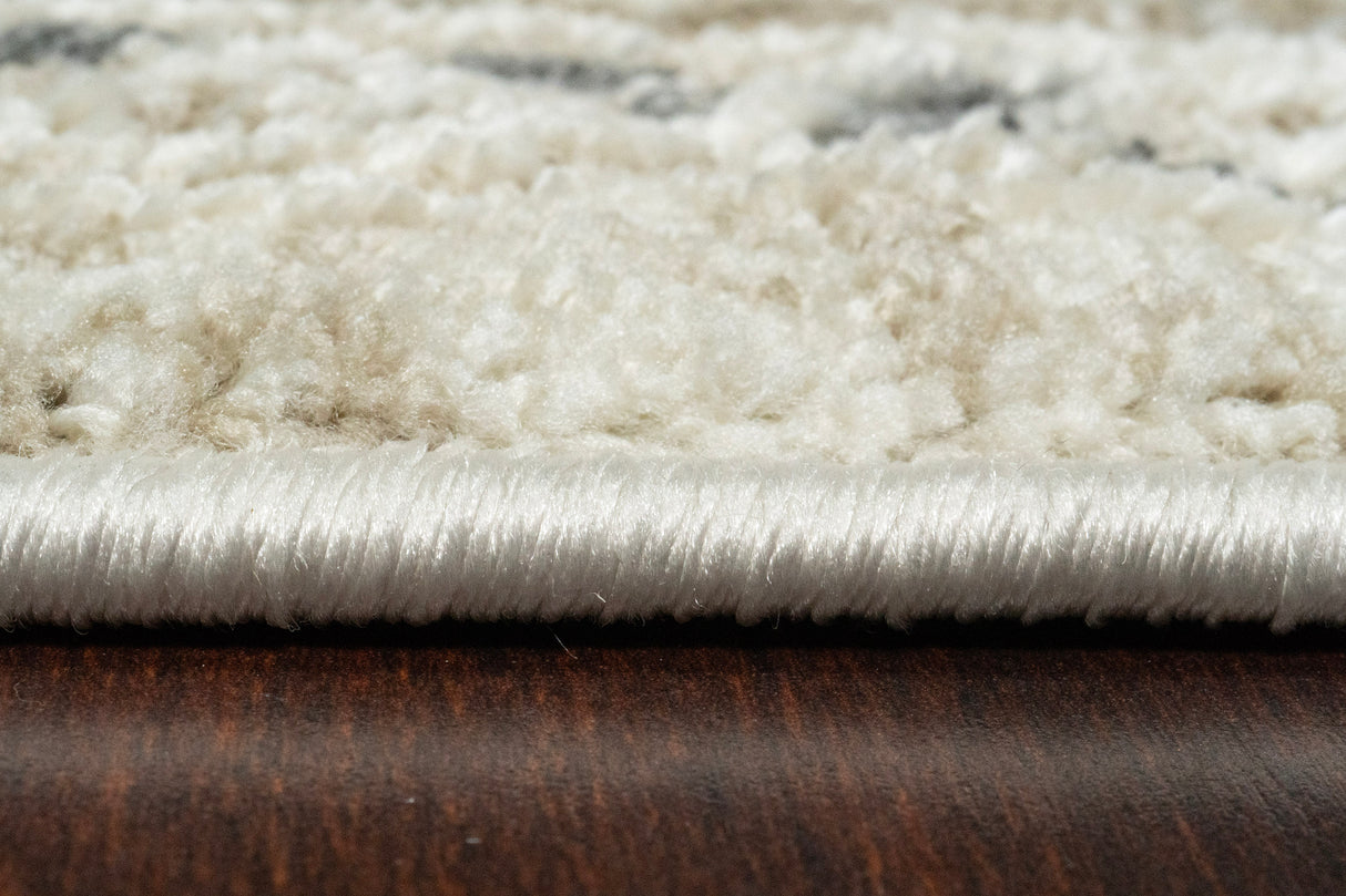 Dynamic Rugs Venedik 17772 Power Loomed Traditional Cream/Grey Rug