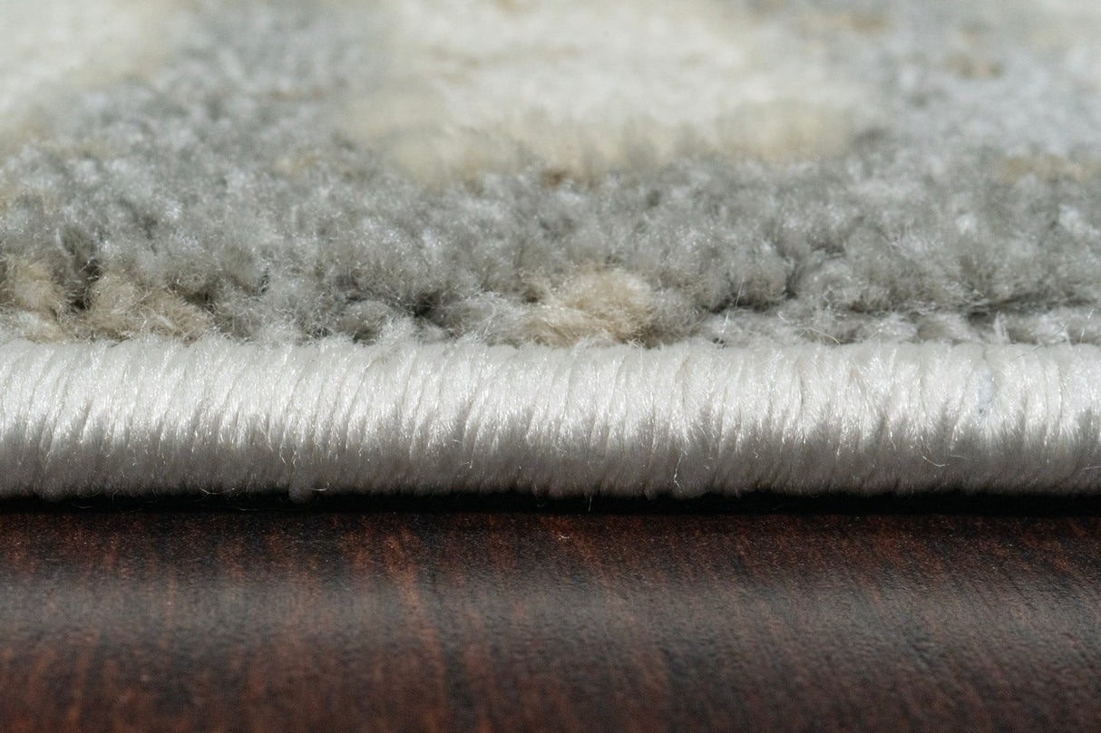 Dynamic Rugs Venedik 17775 Power Loomed Modern Cream/Grey Rug