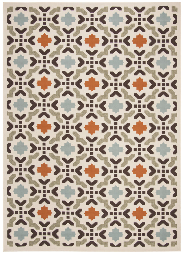Safavieh Veranda Ver080-712 Cream/Terracotta Rug.