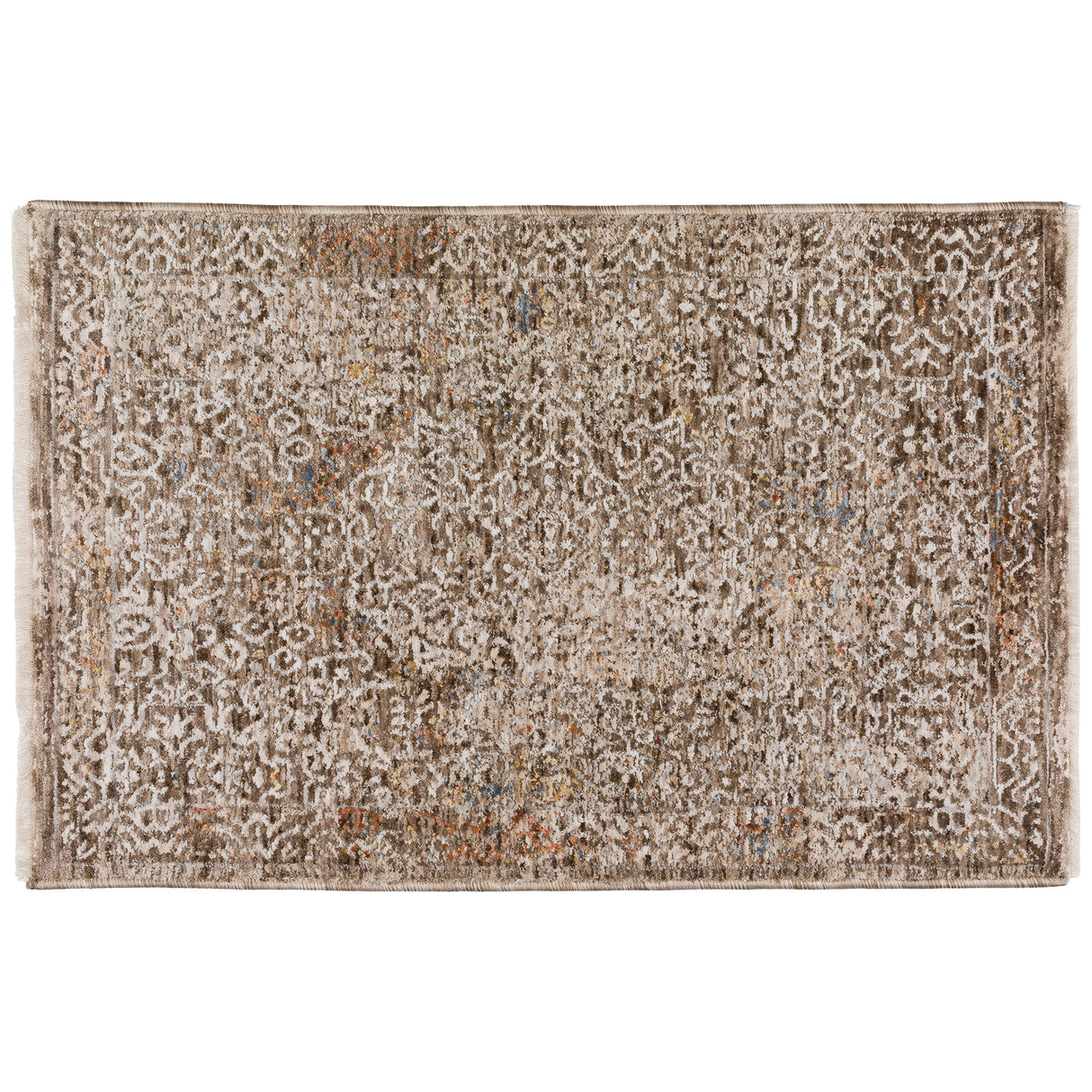 Dalyn Vienna VI5 Machine Made Traditional Brown Rug