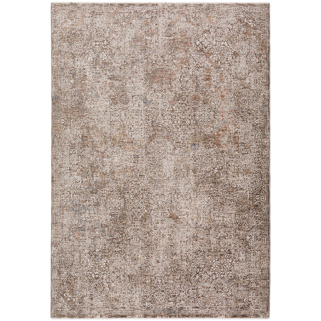 Dalyn Vienna VI5 Machine Made Traditional Brown Rug
