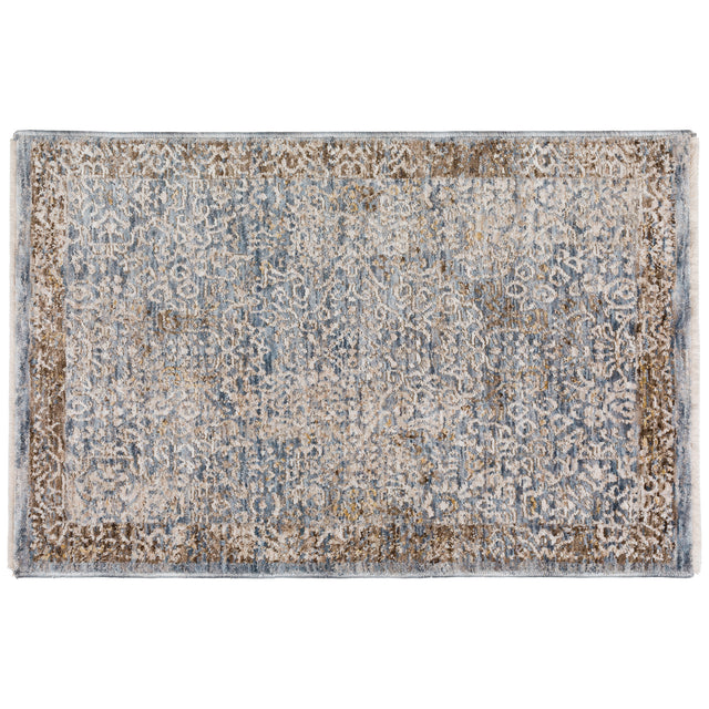 Dalyn Vienna VI5 Machine Made Traditional Blue Rug