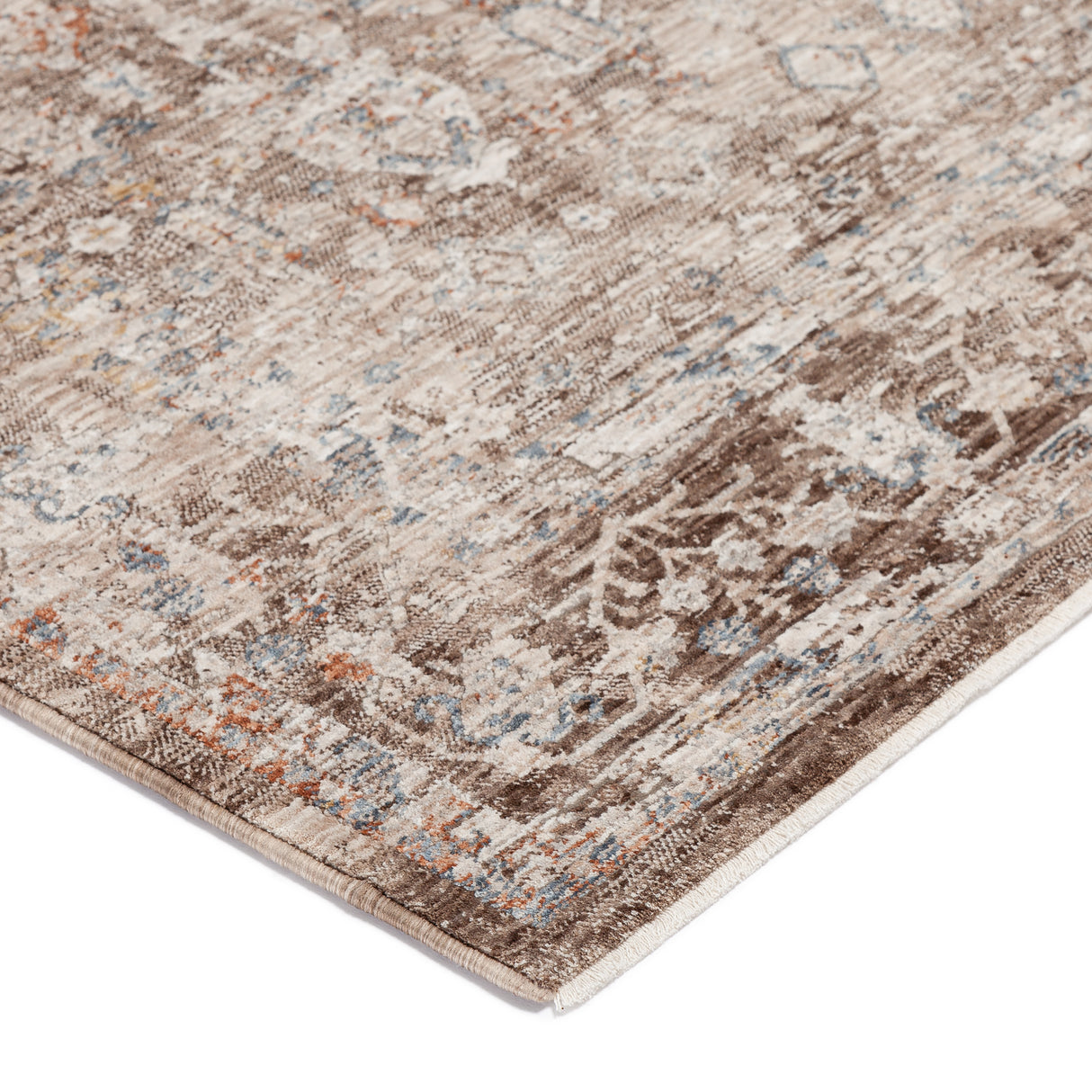 Dalyn Vienna VI6 Machine Made Traditional Brown Rug