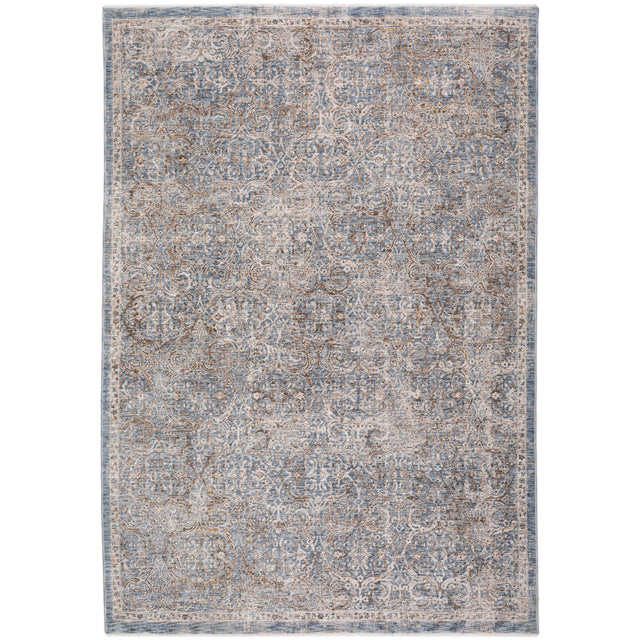 Dalyn Vienna VI7 Machine Made Traditional Blue Rug